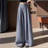 ZANZEA Pantaloni Larghi Casual da Donna con Stampa a Righe