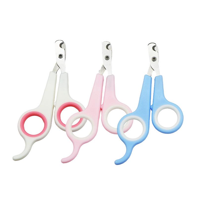 Curved Pet Nail Clippers and Scissors for Cats and Dogs