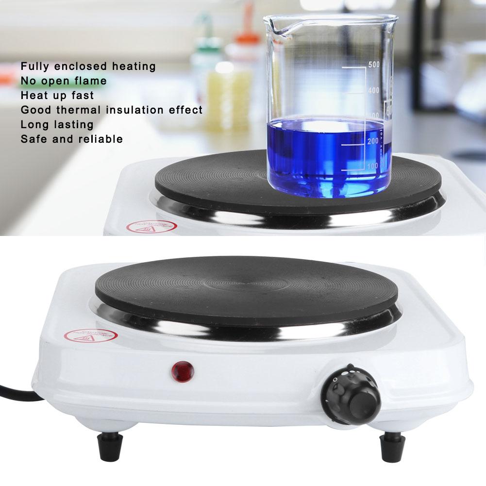 Cuisinière électrique fermée réglable, accessoire de laboratoire, outil de cuisine 1500 W pour l'industrie et l'agriculture