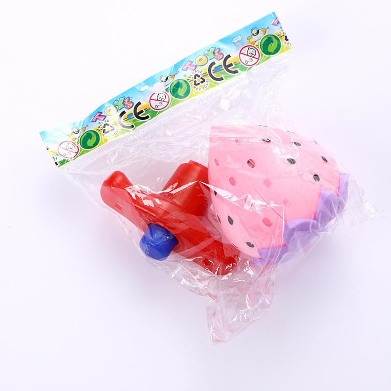 Strawberry Plastic Luminous Gyroscope Set For Kids Outdoor Toys Durable Gift