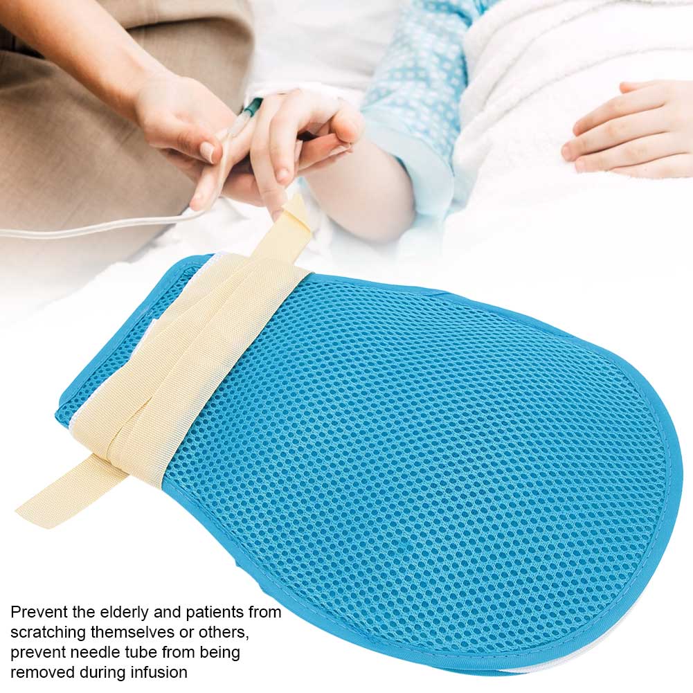Hand Control Mitts Personal Breathable Safety Restraint Gloves Hand Protectors for Elderly