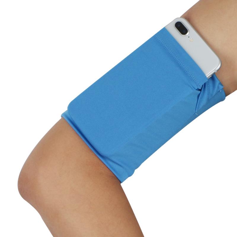 Elastic Sports Phone Armband and Running Sleeve Bag - Close-Fitting Wrist and Outdoor Bag