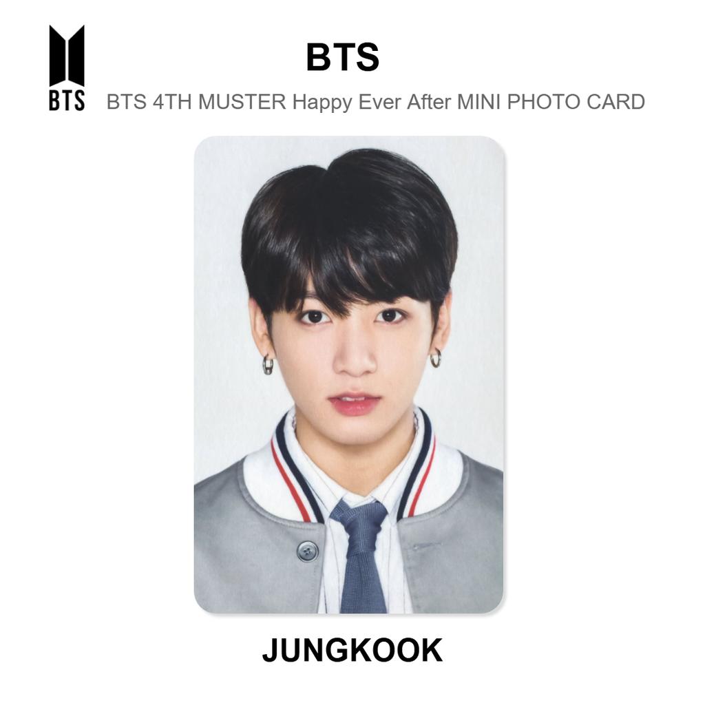 BTS BTS 4TH MUSTER Happy Ever After MINI PHOTO CARD Official Photocard