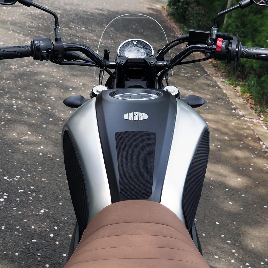 World Walk G2 Protection Tank Pad for Yamaha XSR155 (g2-56, Black)