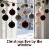 Creative Christmas Balls Fluffy Velvet Ornaments Festive Decor Tree Pendants  Gifts