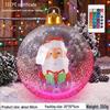 Nuova Palla di Natale Gonfiabile per Decorazioni da Cortile Esterno e Decorazioni per Feste