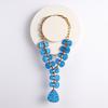 Trendy High Quality Colorful Acrylic Resin Big Long Necklace For Women Party Holiday Jewelry Exaggerated Choker