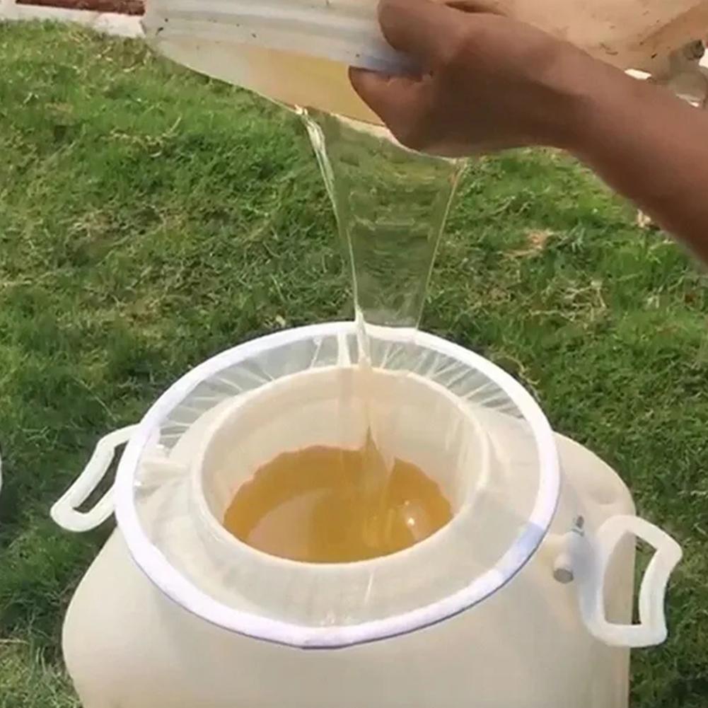 Ausrüstung für Bienen Imkereiausrüstung Bienenhonigfilter Nylon Kegelform Honigsieb Bienenstock Bienenhonigwerkzeuge YFGJ02