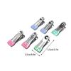 10Pcs Stainless Steel Clothes Peg Household Multipurpose Sealing Clips Windproof Non Slip No Trace Fixed Clamp Airing Clothespin