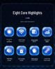 Electronic Flashing Doorbell for Deaf-Mute Seniors with Remote Control and Seven-Color Light