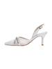 Chertoi Seoul Stella Slingback Heels White