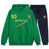 Jogging Foot Child - NPZ - Number 10 Supporter Edition - Green - Senegal Flag - Pockets and Elastic Waist