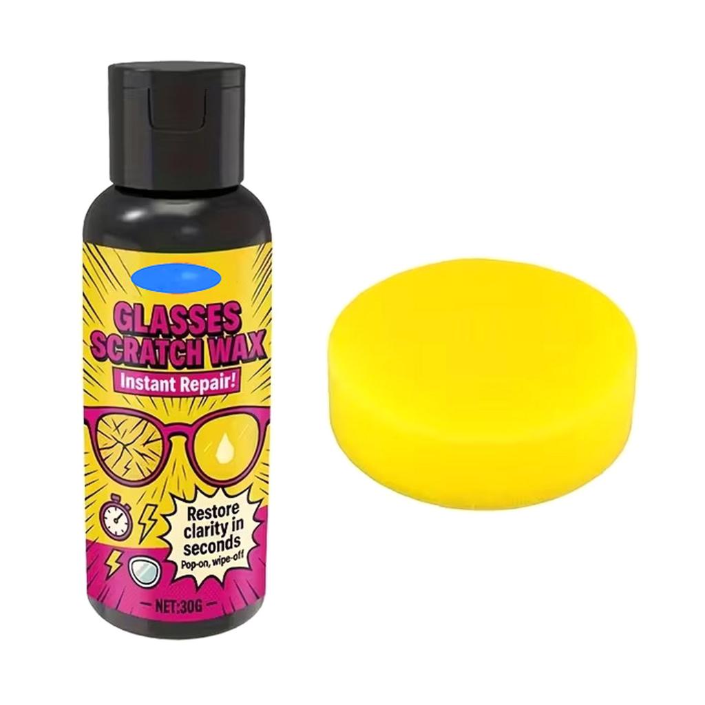 Portable Non Toxic Lens Scratch Repair Formula Cleaners Gel 30ML Safe Suitable For Night Driving And Daily Eyewear Care