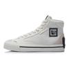 Disney x Li Ning Disney Breathable, Lightweight, Slip Resistant High top Skateboard Shoes Women's White Black AECR062-4
