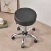 Bar Stool Cover Waterproof Pu Leather Round Chair Covers Removable Stools Slipcovers Barstool Funda Chair Seat Cushion Cover