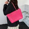Fashion Chain High Appearance Level Personality Tote Bag Shoulder Crossbody Bag Casually