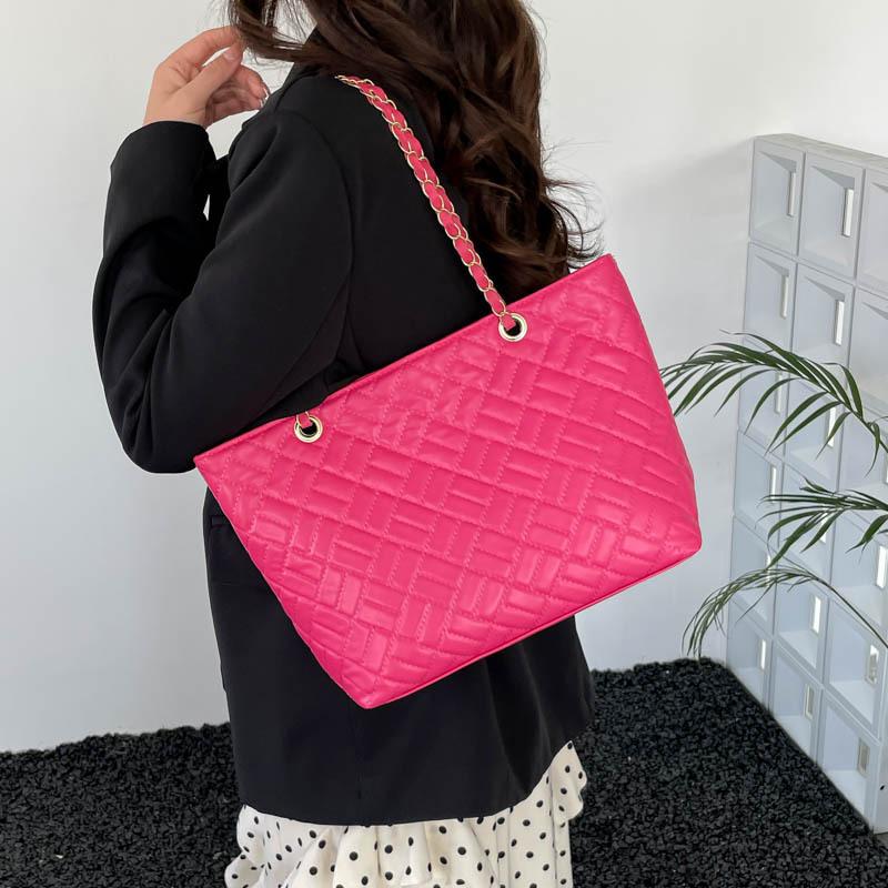 Fashion Chain High Appearance Level Personality Tote Bag Shoulder Crossbody Bag Casually