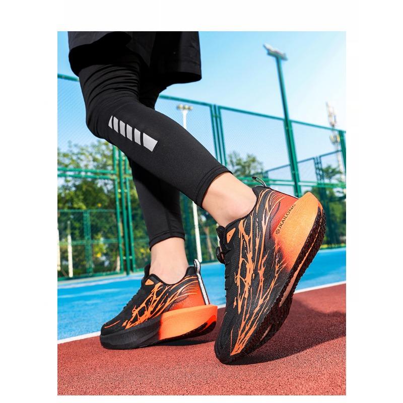 Winter Shock-absorbing Running Shoes Fluorescent Soft Soled Sports Leisure Shoes Sneakers