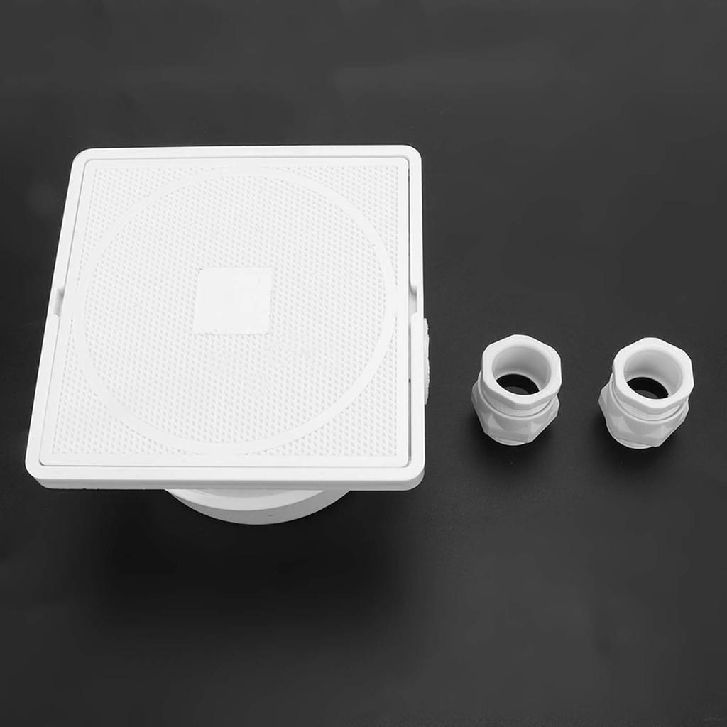 TOPINCN Plastic Material Swimming Pool Accessories Underwater Light Distribution Junction Box Replacement Easy to Install