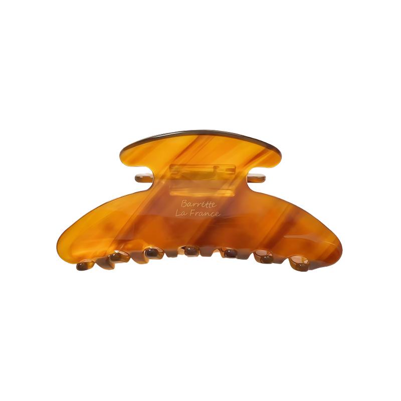 Korean Style Gold Label Acetate Shark Hair Claw Clip for Elegant Updo