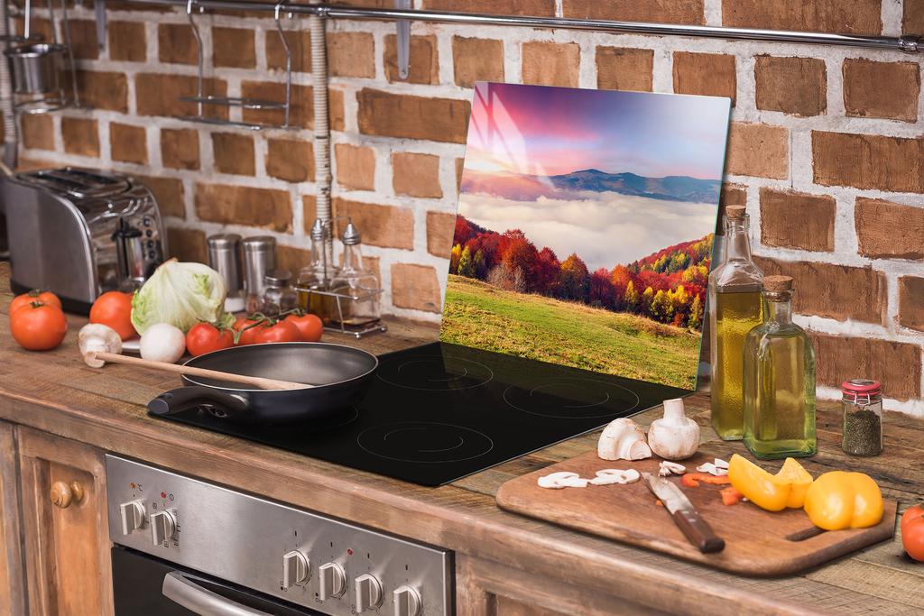 Glass Protective Plate for the Stove 50x52 View