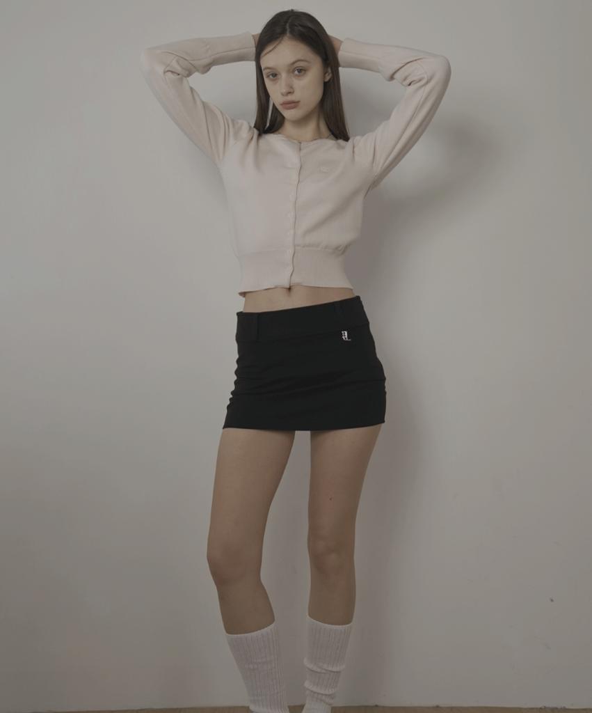 Beliar Belt Mini Skirt-Black