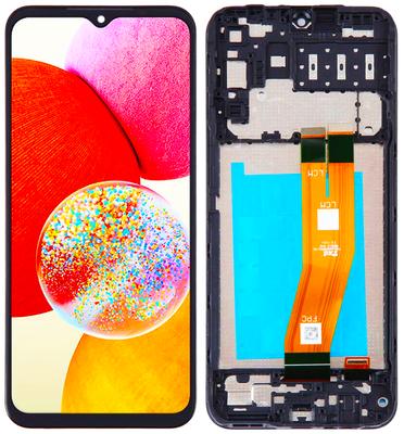 Original Samsung Galaxy A14 SM-A145 4G LCD Display + Touchscreen (Refurbished) Black Frame