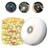 Luce Stringa LED da Campeggio 10m, 8 Modalità Magnetica Impermeabile da Esterno per Tenda Luce Decorativa,