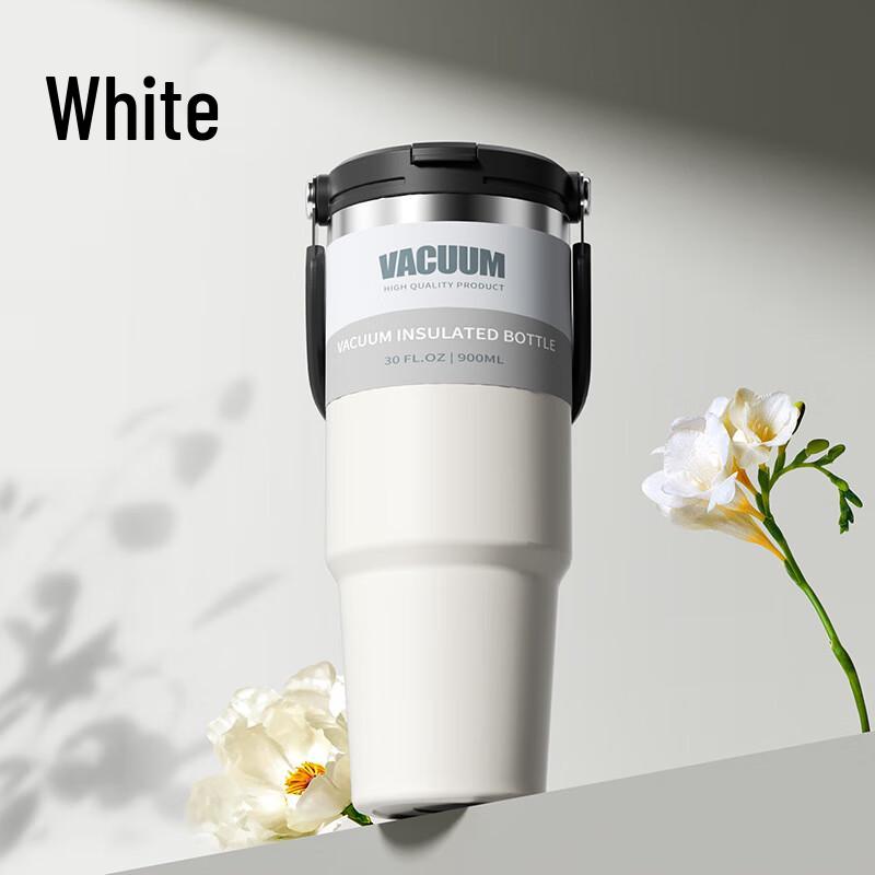 

40oz Stainless Steel Insulated Tumbler with Dual-Drink Lid & Straw