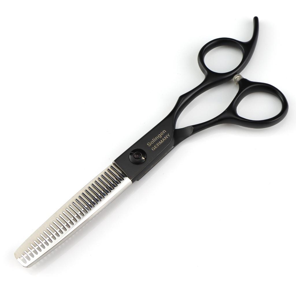 6.0 Inch Half Body Black, Waldorf Personality, Hair Scissors, Hair Scissors, Flat Scissors, Bangs Scissors, Thin Scissors