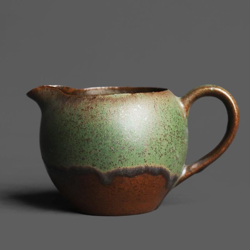 230ml Ceramic Fair Cup Japanese Style Tea Divider Coarse Pottery Fair Cup