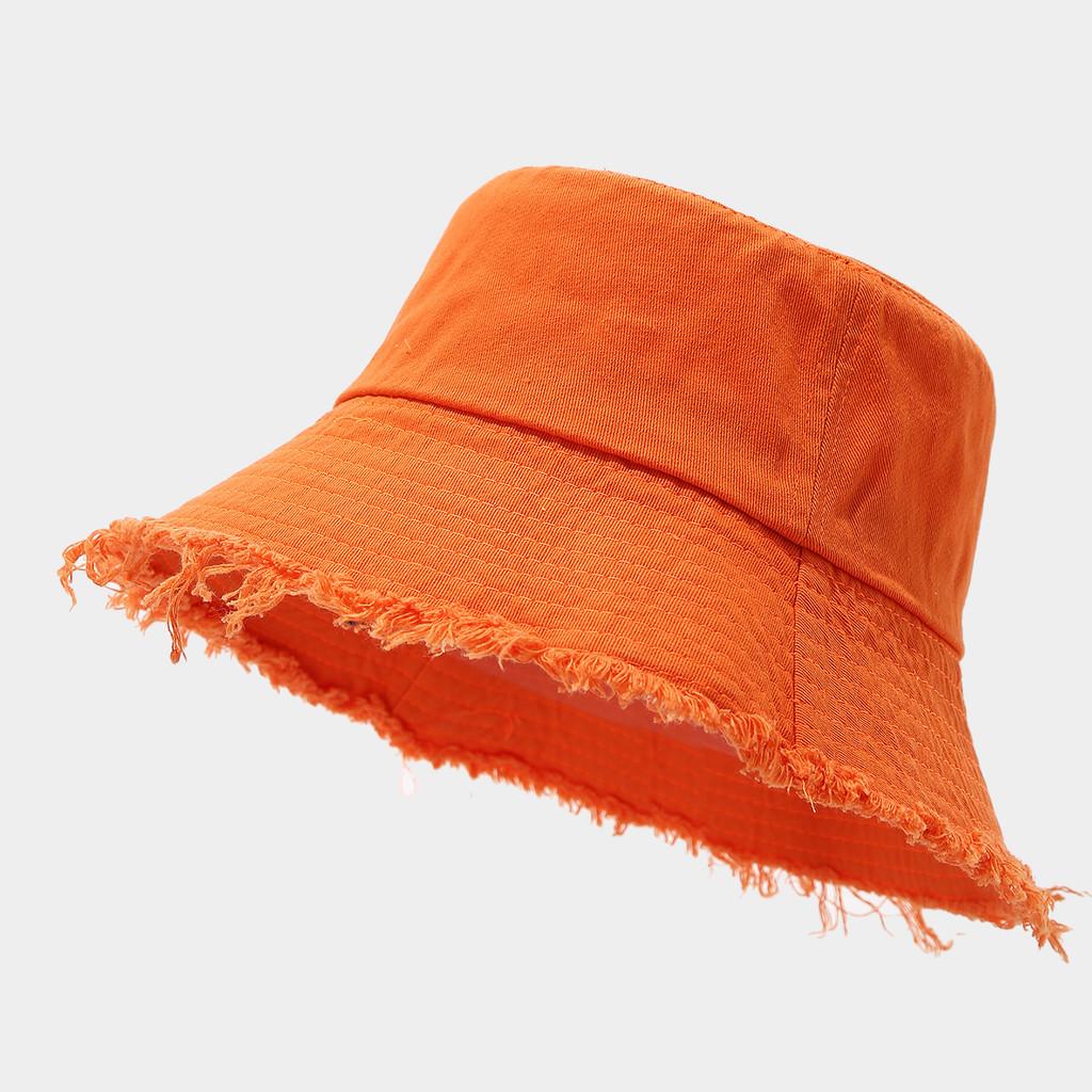 Cotton Vintage Sun Hat With Wide Brim For Summer Outdoor Casual Women