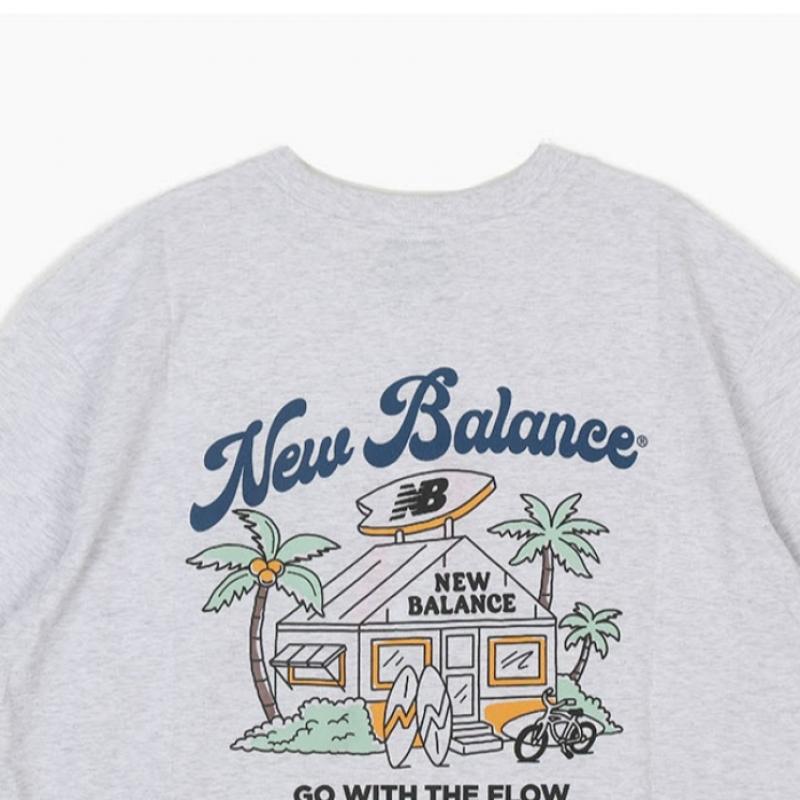 New Balance Tee Lqj Nbnefco243 16 Uni Nb Boy Board Shop Short Sleeve Tee  S