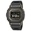 Casio Full Metal 5000 Series Digital Black and Gold Tone Stainless Steel Watch G-Shock Two-Tone 49.3mm - GMWBZ5000BD-1