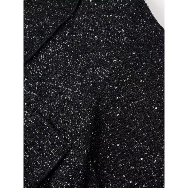 Fashion Kaslead Women's Clothing Loose Casual Sequin
