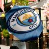 Manchester City FC Schirm mit Aufdruck Automatisches Öffnen/Schließen - Tragbares faltbares Design - Täglicher Gebrauch für Reisen/Outdoor - Geschenk zum Geburtstag