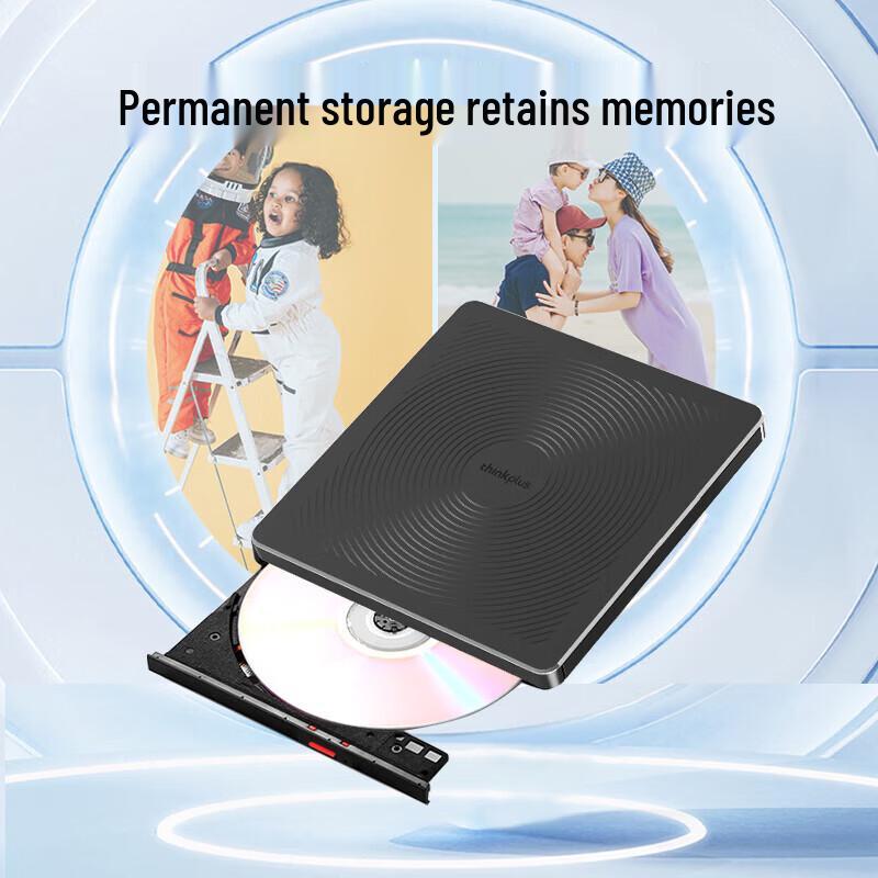 Lenovo ThinkPad 8x USB 2.0 External DVD Burner - Black