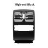 Black Gray Beige Car Rear Air Conditioner Ac Vent Grille Outlet Cover For Mercedes Benz X204 GLK Class 220 250 300 350 2008-2015