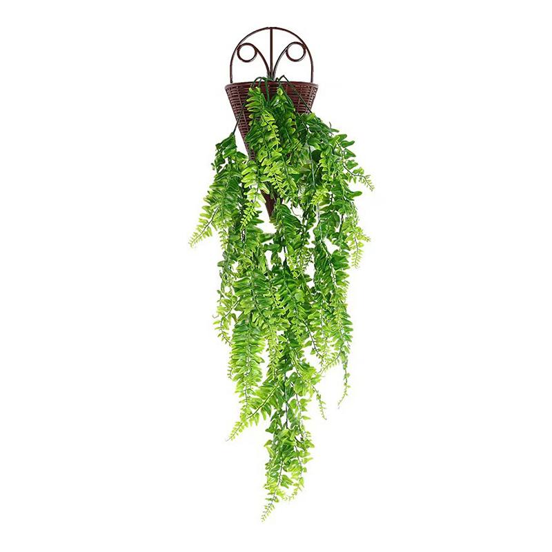 1 Bunch Of Artificial Flowers, Persian Grass Fern, Desktop Flower Arrangement, Home Bathroom Wall Hanging Decoration