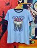 Vintage 00s Devo American Electronic New Wave Band Promo Ringer T Shirt / Talking Heads / Post Punk / Vintage Art Punk T Shirt Size M