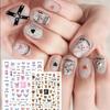 Decals Art decorations sticker Exquisite design 3D Nail Art Stickers Cute bear decorations sticker