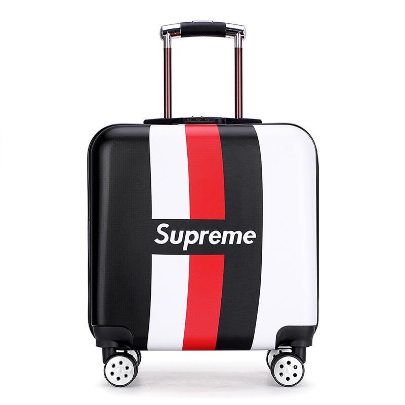 Children's Cartoon Trolley Suitcase with Universal Wheels - Ideal for Boys and Girls