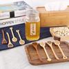 Home Kitchen Wooden Long Handle Handmade Saver Spoon Mixing Stick Honey Dipper Stirrer
