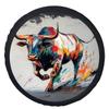 1pc Bull Horn Wheel Cover Compatible For Most Cars - Fit Bull Tire, Wheel Protection Cover With Bull Horns, Aesthetic Car (1pc)