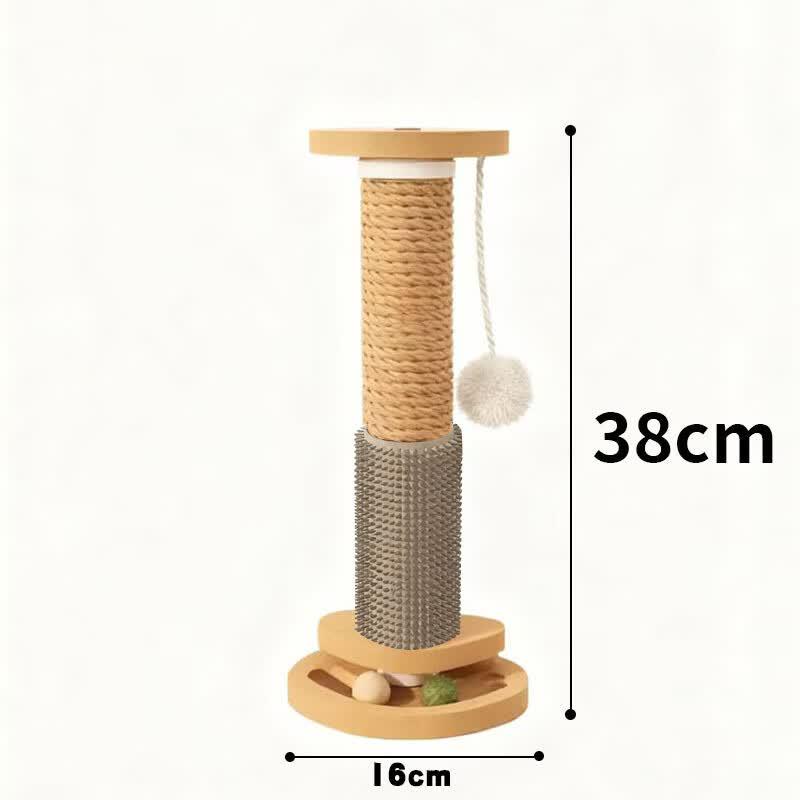 Cat Scratching Post and Board Set