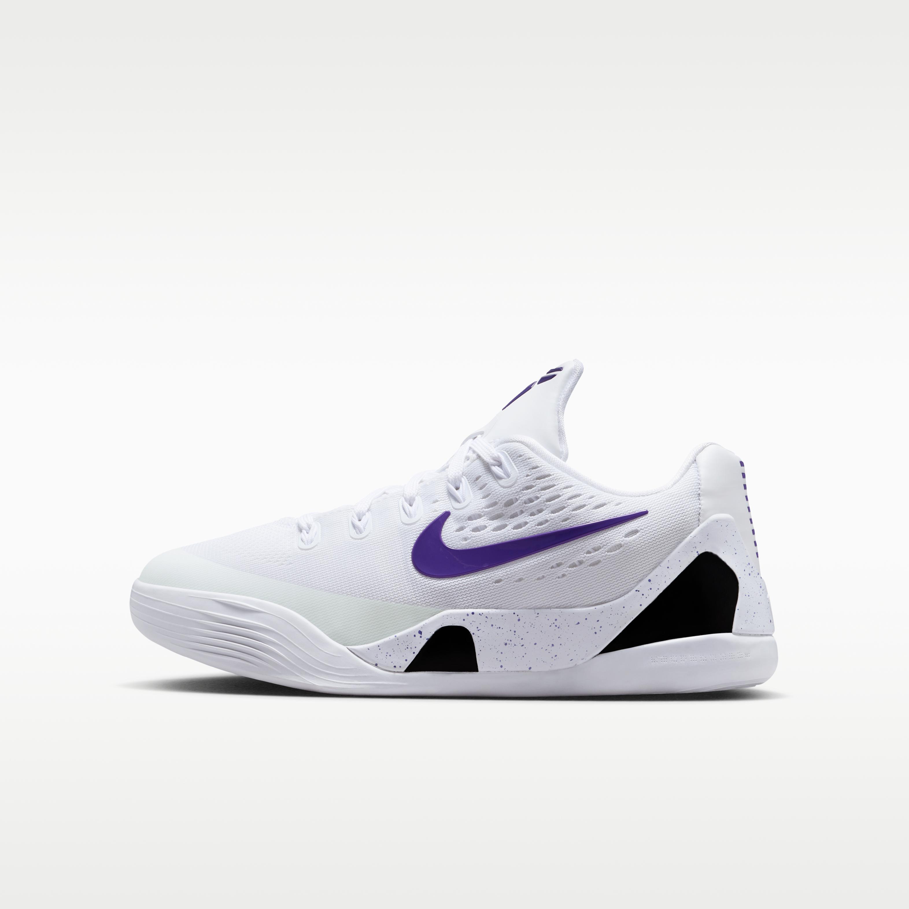 Nike Kobe 9 EM Low TB White Court Purple (GS) 40