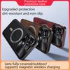 For Redmi K70 and K70 Pro Case Magnetic Elegant Leather Wear-Resistant Lens Fully Covered Non-Slip Grip Edge Cover Shell
