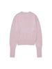 COVERNAT WOMAN Cashmere Blend Round Knit Lavender