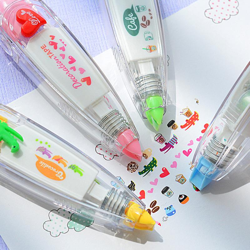 AGUTAPE Orange Forest Cartoon Lace Correction Tape