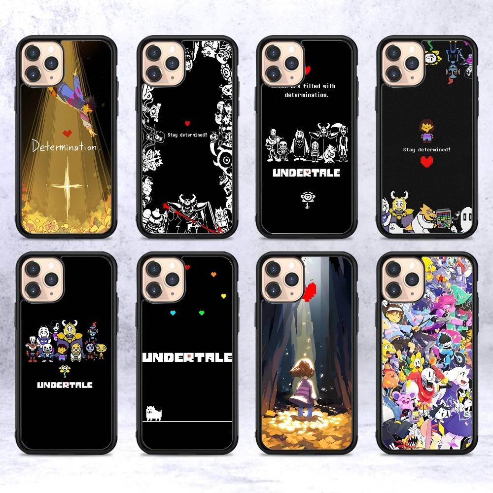 Hot Video Game U-UndertaleS Phone Case For iPhone 17 16 15 14 13 12 11 Pro Max Plus PC+TPU Shockproof Back Cover
